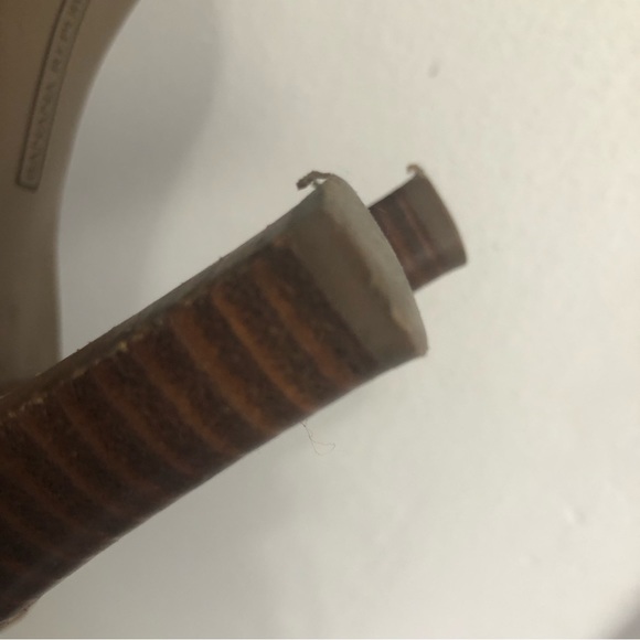 Banana Republic Leather loafer heel SZ 7 - Picture 10 of 16